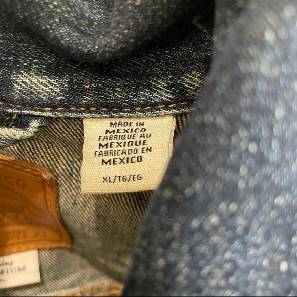 Levis Denim Jacket Size XLarge - Picture 4 of 10